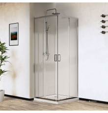 Душевой уголок Vincea City 800х800 мм хром стекло прозрачное VSS-5CT800CL