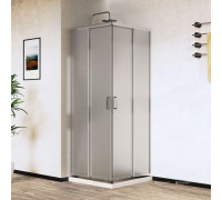 Душевой уголок Vincea City 800х800 мм хром стекло текстурное VSS-5CT800MT