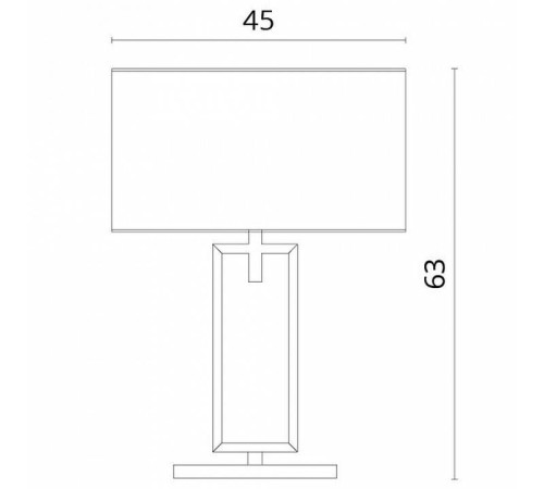 Настольная лампа декоративная Divinare Porta 5933/01 TL-1