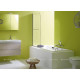 Шторка на борт ванны Jacob Delafon Odeon Up 80x145 см с полотенцедержателем хром E4932-GA