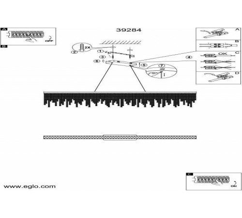 Подвесной светильник Eglo ПРОМО Antelao 39284
