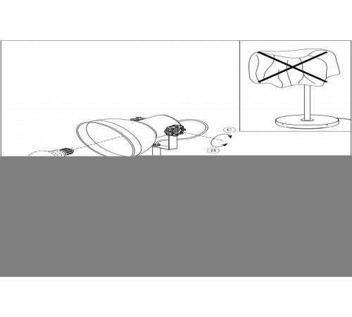 Настольная лампа декоративная Eglo ПРОМО Barnstaple 49718