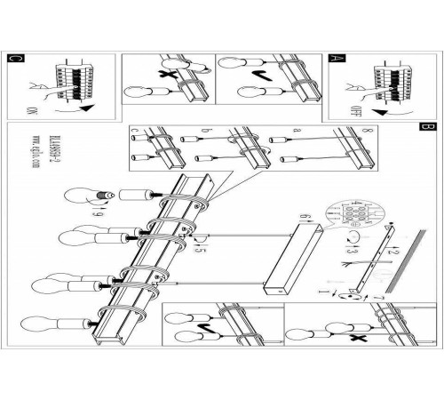 Подвесной светильник Eglo ПРОМО Townshend 4 49859