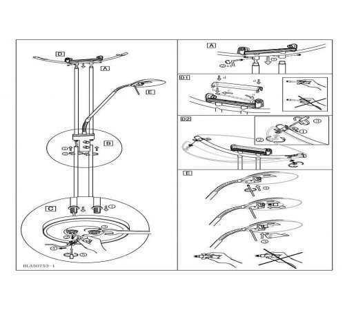 Торшер с подсветкой Eglo ПРОМО Baya 85971