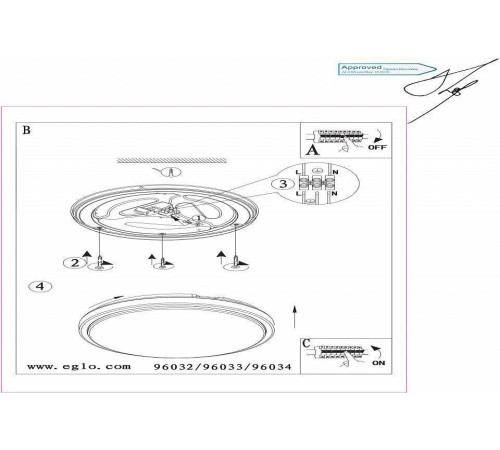 Накладной светильник Eglo ПРОМО Competa 1 96032