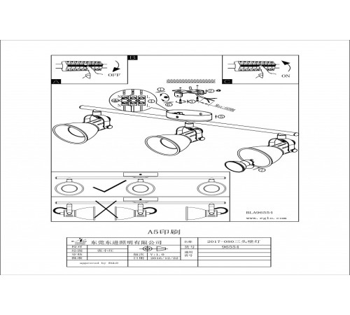 Спот Eglo Seras 96554