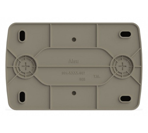 Розетка двойная с заземлением Elbi Eleсtriс Alsu 7 504-010300-907