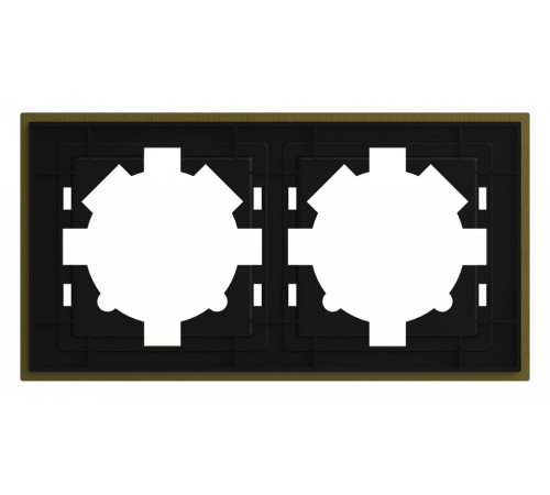 Рамка на 2 поста Elbi Eleсtriс Arya 511-021200-226