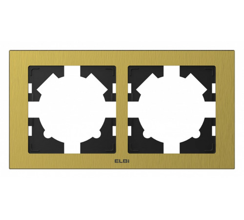 Рамка на 2 поста Elbi Eleсtriс Arya 511-021200-226