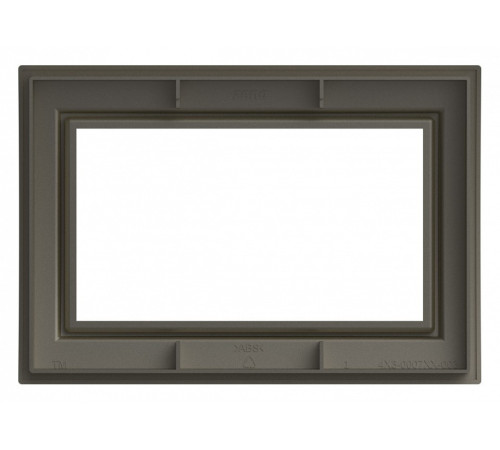 Рамка для двойной розетки Elbi Eleсtriс Zena 608-011400-907