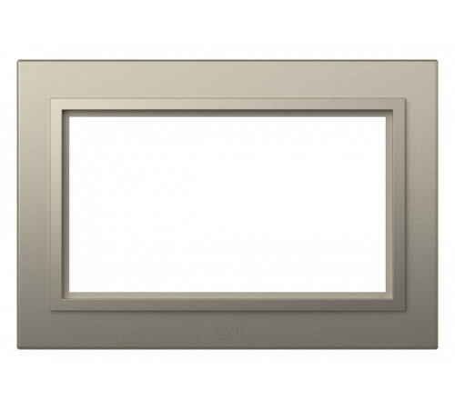 Рамка для двойной розетки Elbi Eleсtriс Zena 608-011400-908