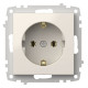 Розетка с заземлением, без рамки Elbi Eleсtriс Zena Vega 609-010200-217