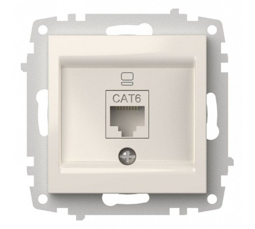 Розетка Ethernet RJ-45 без рамки Elbi Eleсtriс Zena Vega 609-010200-247