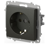 Розетка с заземлением, без рамки Elbi Eleсtriс Zena Vega 609-011100-217