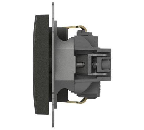 Розетка с заземлением и со шторкой, без рамки Elbi Eleсtriс Zena Vega 609-011100-243