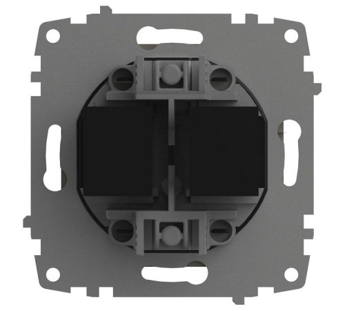 Розетка двойная Ethernet RJ-45 без рамки Elbi Eleсtriс Zena Vega 609-011400-248