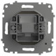 ТВ-розетка проходная без рамки Elbi Eleсtriс Zena Vega 609-011400-272
