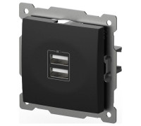 Розетка 2хUSB type A без рамки Elbi Eleсtriс Zena Vega 609-014800-143