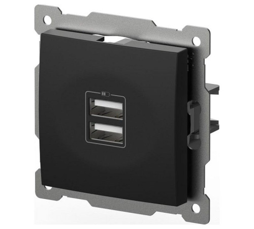 Розетка 2хUSB type A без рамки Elbi Eleсtriс Zena Vega 609-014800-143