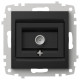 ТВ-розетка оконечная без рамки Elbi Eleсtriс Zena Vega 609-014800-273