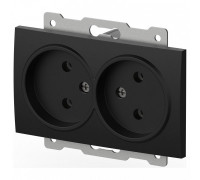 Розетка двойная без заземления, без рамки Elbi Eleсtriс Zena Vega 609-014800-908