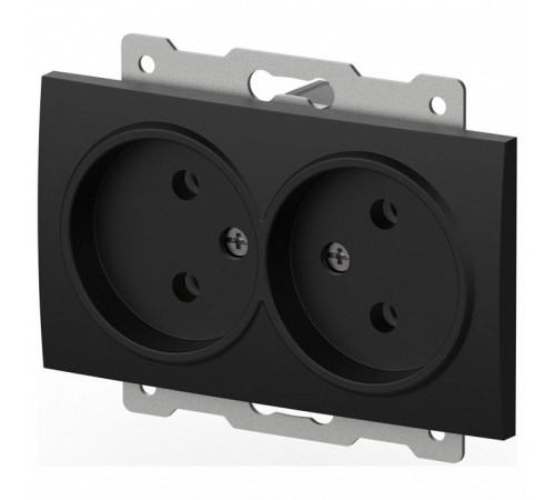 Розетка двойная без заземления, без рамки Elbi Eleсtriс Zena Vega 609-014800-908