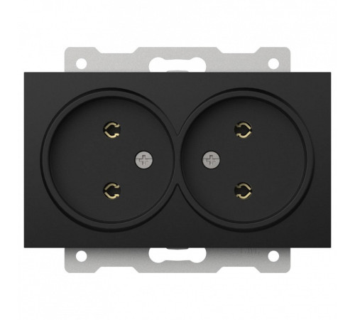 Розетка двойная без заземления, без рамки Elbi Eleсtriс Zena Vega 609-014800-908