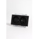Розетка двойная без заземления, без рамки Elbi Eleсtriс Zena Vega 609-014800-908