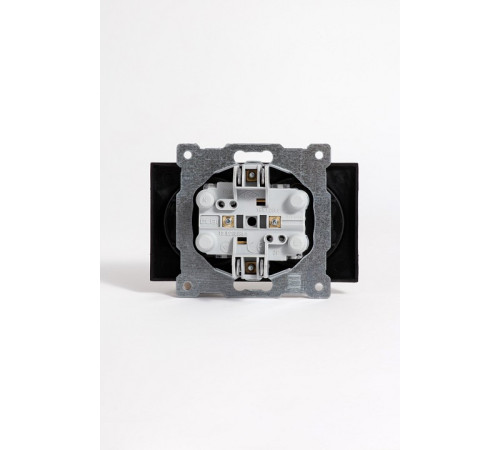 Розетка двойная без заземления, без рамки Elbi Eleсtriс Zena Vega 609-014800-908