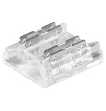 Соединитель лент линейный жесткий ELFLED STD Conn-4p/4p-COB-10mm