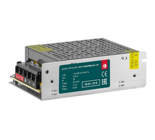 Блок питания ELFLED ELF-24E60BEmini-JH