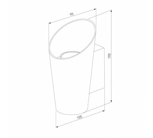 Накладной светильник Elektrostandard Tronc a053447
