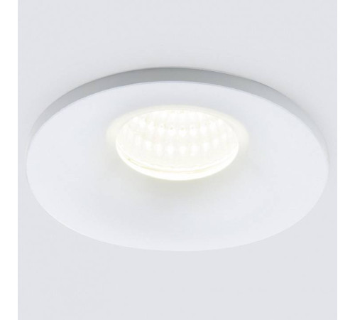 Встраиваемый светильник Elektrostandard 15270/LED белый/хром a056024
