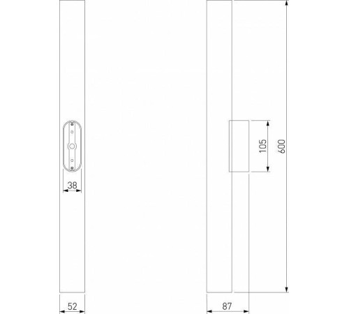 Накладной светильник Elektrostandard Langer a061985