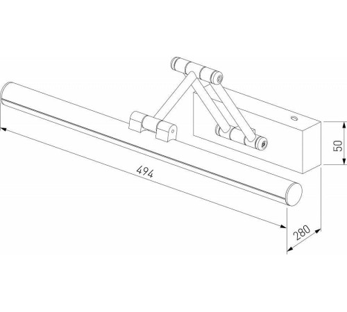 Подсветка для картины Elektrostandard Monza a064137