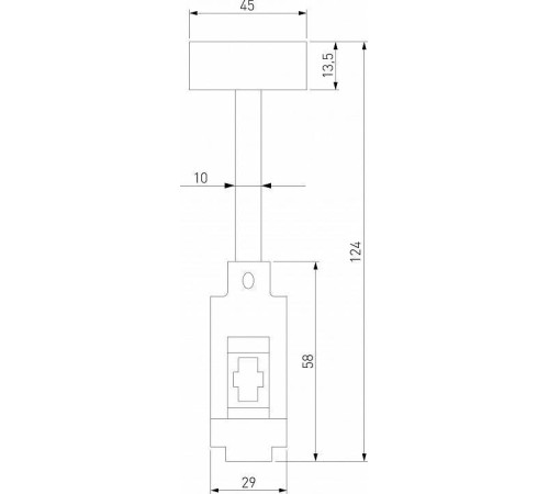 Основание на штанге Elektrostandard Esthetic Magnetic a065434