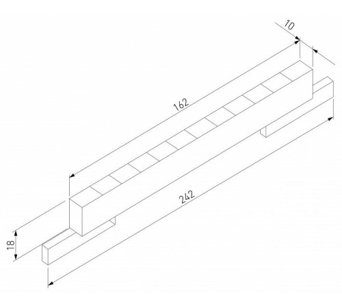 Встраиваемый светильник Elektrostandard Mini Magnetic a065655