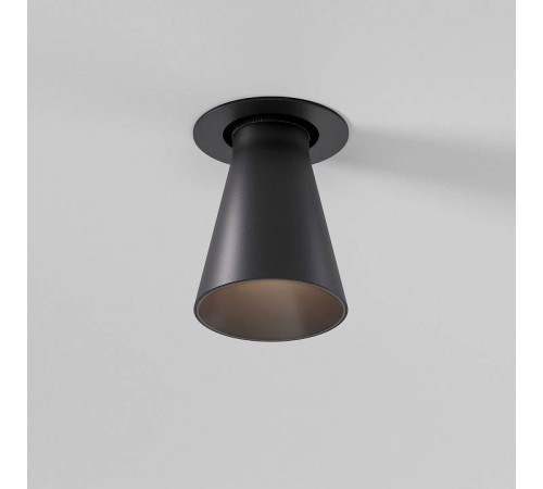 Встраиваемый светильник Elektrostandard Bell 25097/LED 8W 3000K черный