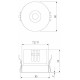 Встраиваемый светильник Elektrostandard Bliss a069406