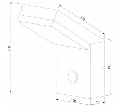 Накладной светильник Elektrostandard Sensor 1541 TECHNO LED