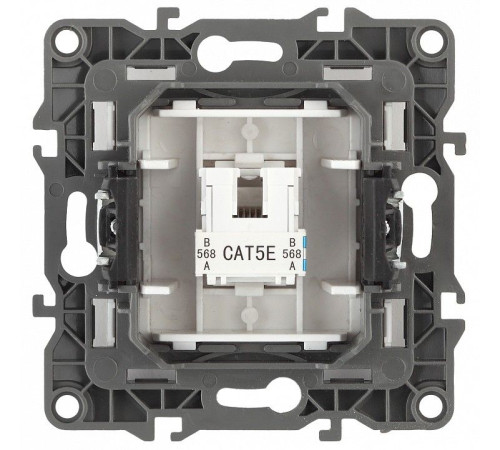 Розетка Ethernet RJ-45 без рамки Эра Эра 12 12-3107-15