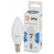 Лампа светодиодная ЭРА Стандарт E14 7 Вт 4000 К LED-B35-7W-840-E14