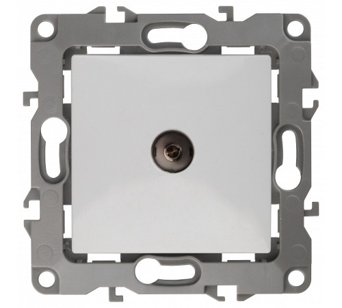 ТВ-розетка проходная без рамки Эра Эра 12 12-3102-01