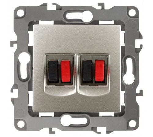 Розетка акустическая без рамки Эра Эра 12 12-3112-15