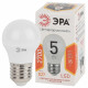 Лампа светодиодная Эра Стандарт LED P45-5W-827-E27