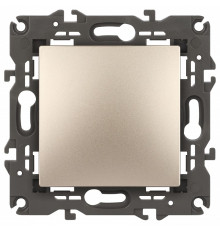 Выключатель одноклавишный без рамки Эра Эра Elegance 14-1101-04