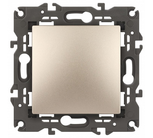 Выключатель одноклавишный без рамки Эра Эра Elegance 14-1101-04