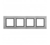 Рамка на 4 поста Эра Эра Elegance 14-5204-41