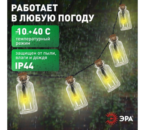 Гирлянда на солнечных батареях Эра ERAGS08-05