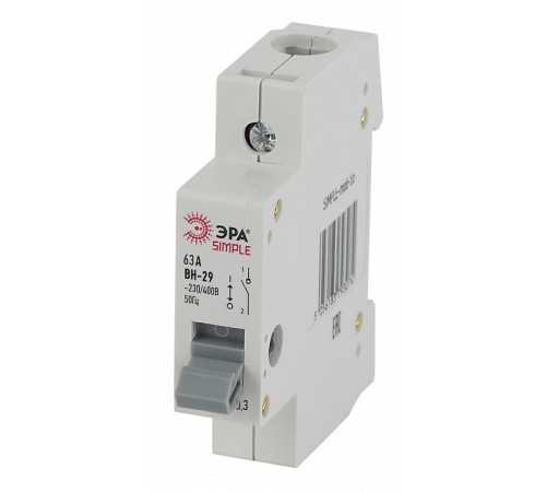 Выключатель нагрузки 1P Эра ВН-29 SIMPLE-mod-58